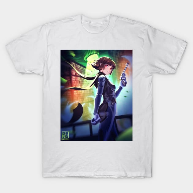 Queen Makoto Niijima T-Shirt by alinalal